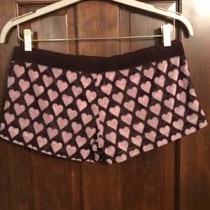 Juicy Couture Shorts - Juicy Couture terry cloth shorts - hearts! Sz M Juicy Couture Shorts - Juicy Couture terry cloth shorts - hearts! Sz M